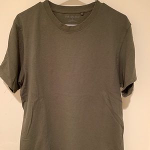 Olive green Primark medium over sized shirt